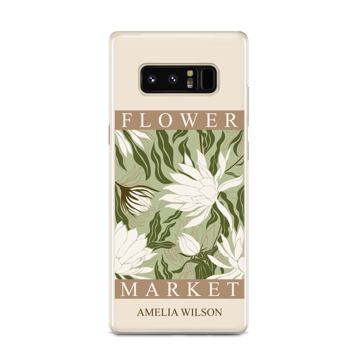 Tokyo Flower Market Samsung Galaxy Note 8 Case