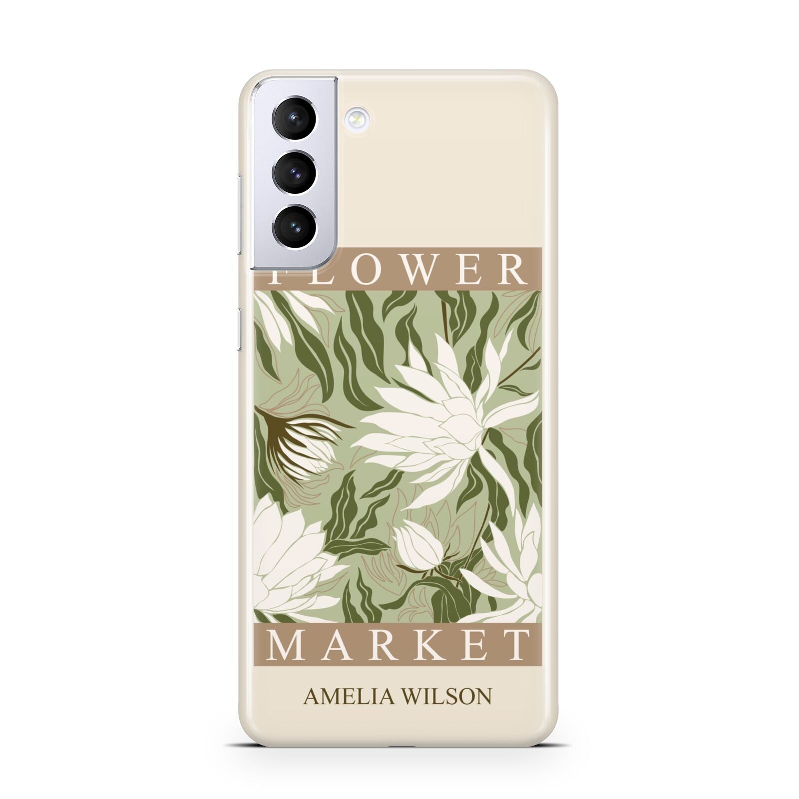 Tokyo Flower Market Samsung S21 Plus Phone Case