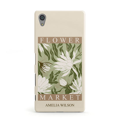 Tokyo Flower Market Sony Xperia Case