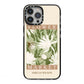 Tokyo Flower Market iPhone 13 Pro Max Black Impact Case on Silver phone