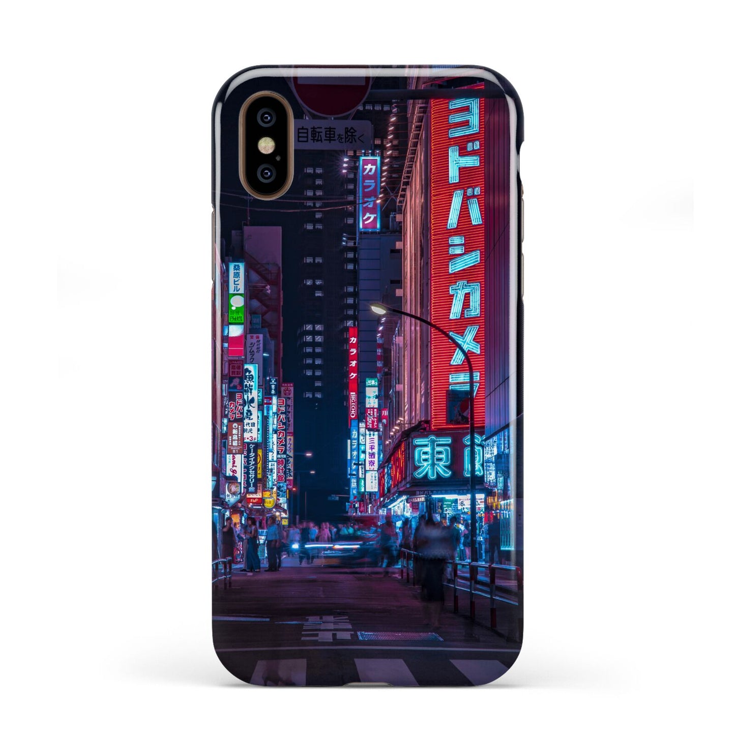 Tokyo Neon City Apple iPhone XS 3D Tough