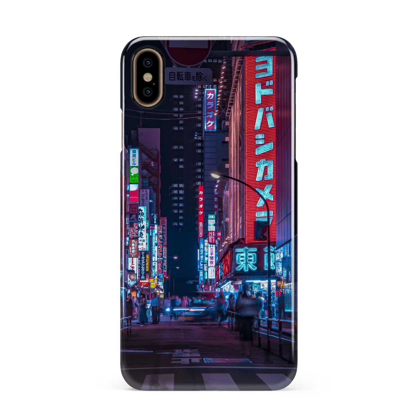 Tokyo Neon City Apple iPhone Xs Max 3D Snap Case