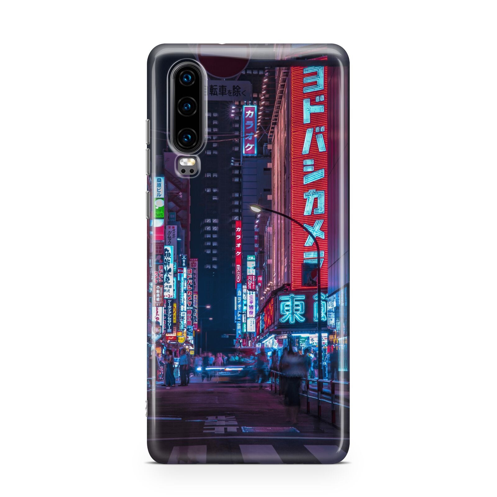 Tokyo Neon City Huawei P30 Phone Case