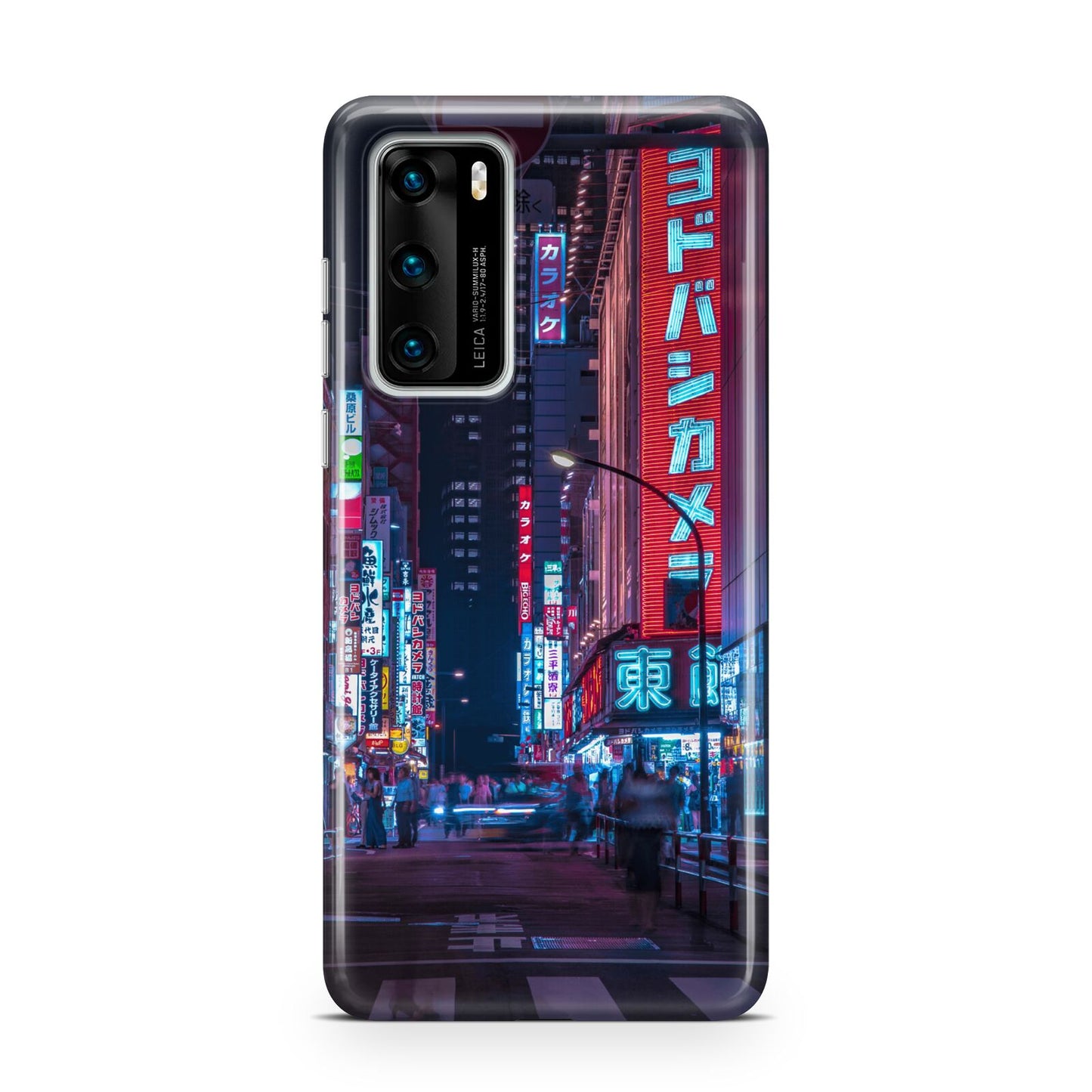 Tokyo Neon City Huawei P40 Phone Case