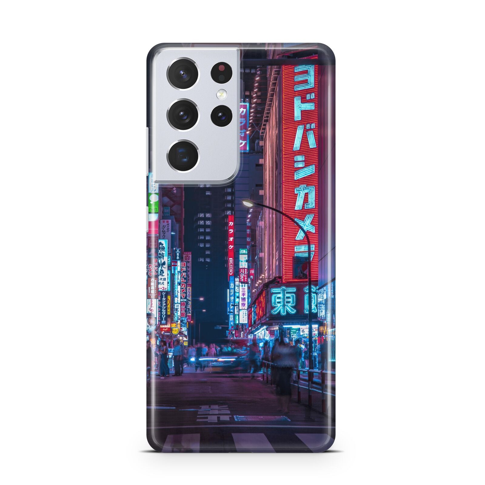 Tokyo Neon City Samsung S21 Ultra Case