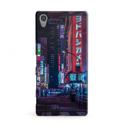 Tokyo Neon City Sony Xperia Case