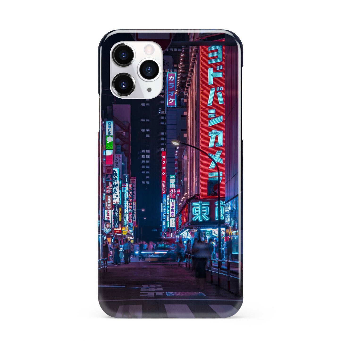 Tokyo Neon City iPhone 11 Pro 3D Snap Case