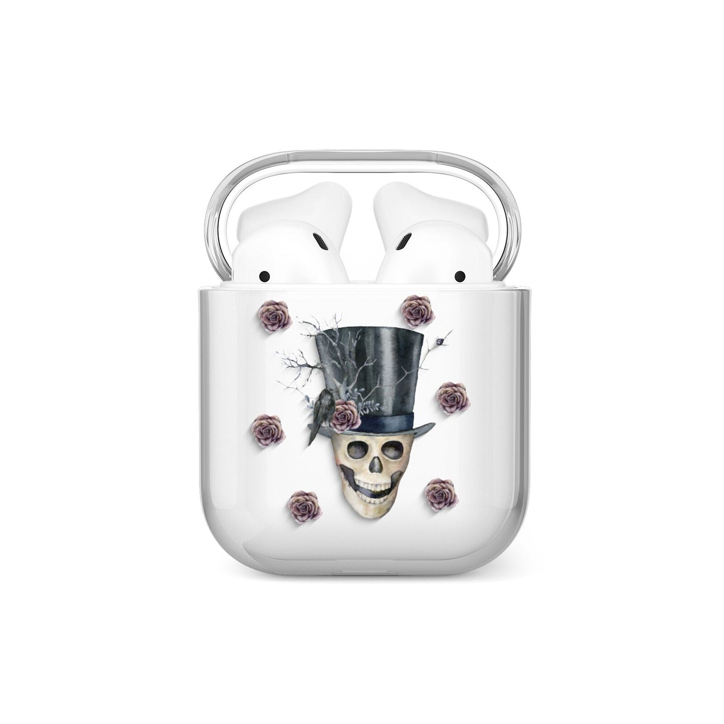 Top Hat Skull AirPods Case