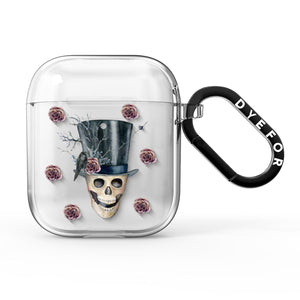 Top Hat Skull AirPods-Hülle