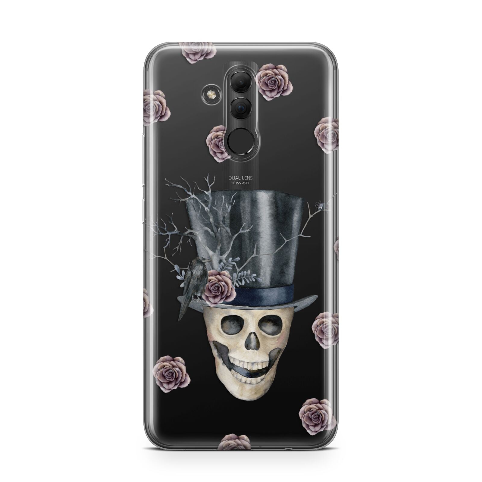 Top Hat Skull Huawei Mate 20 Lite