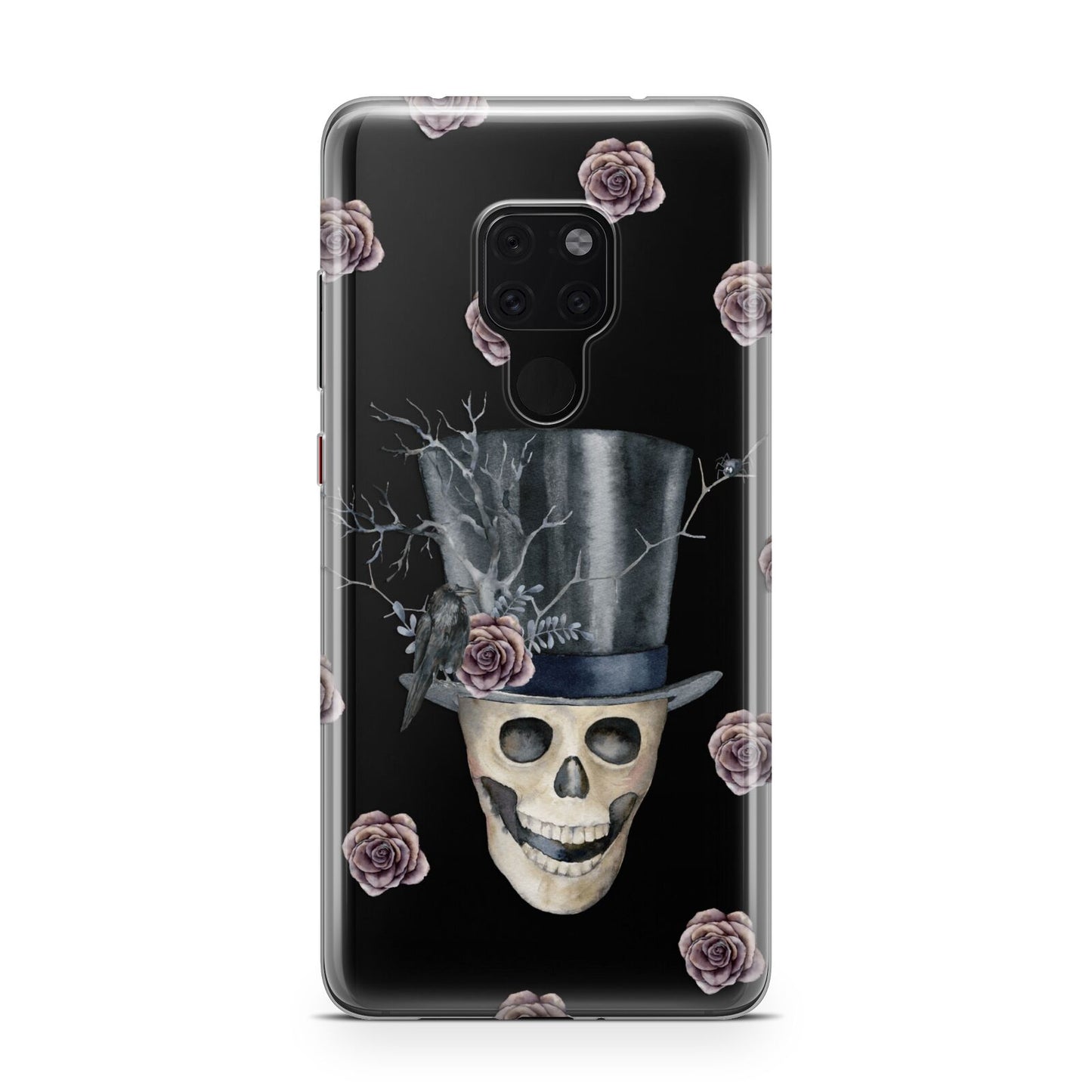 Top Hat Skull Huawei Mate 20 Phone Case