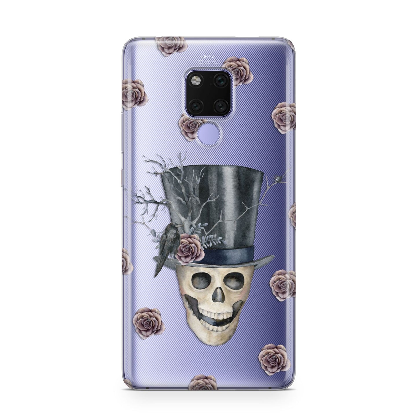 Top Hat Skull Huawei Mate 20X Phone Case