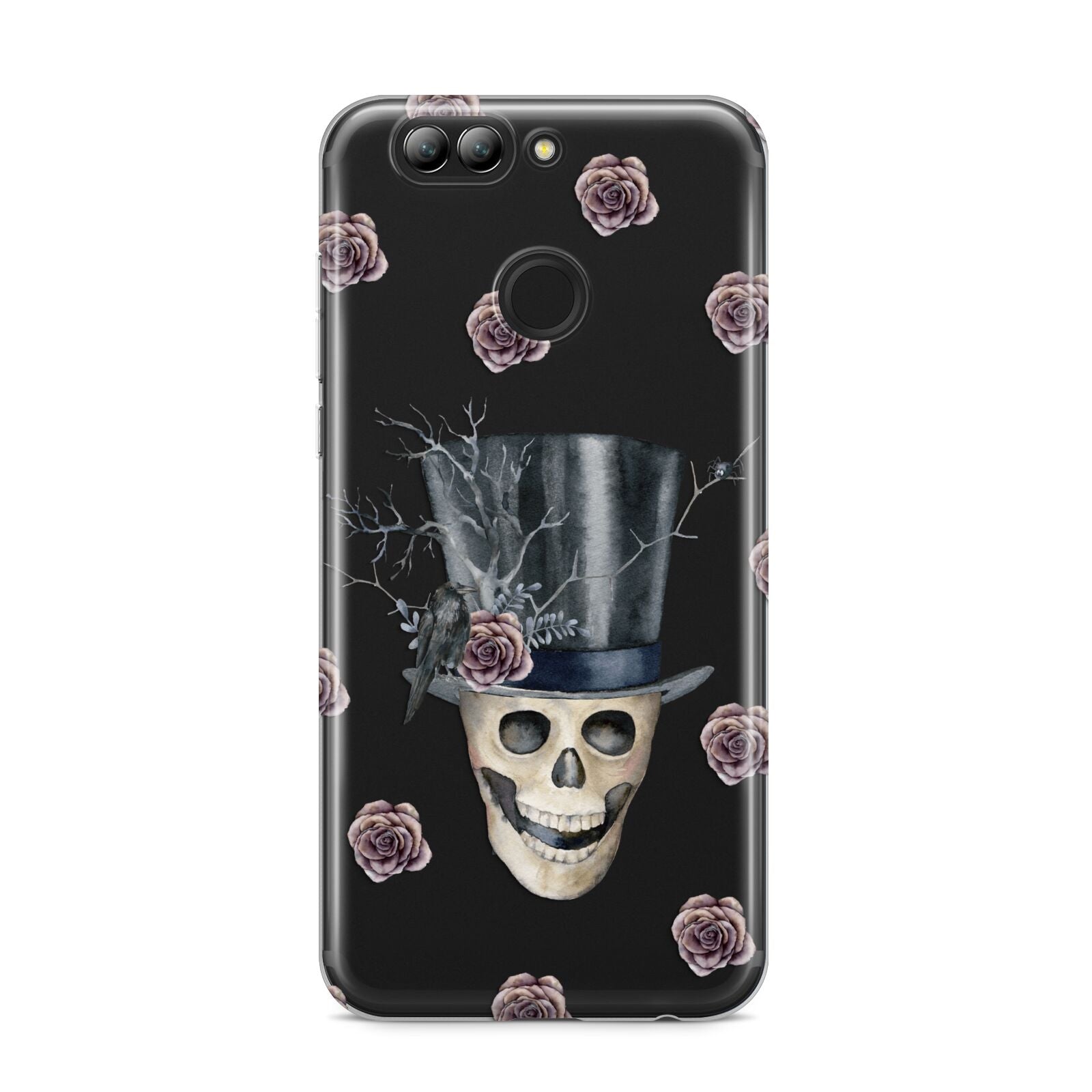 Top Hat Skull Huawei Nova 2s Phone Case