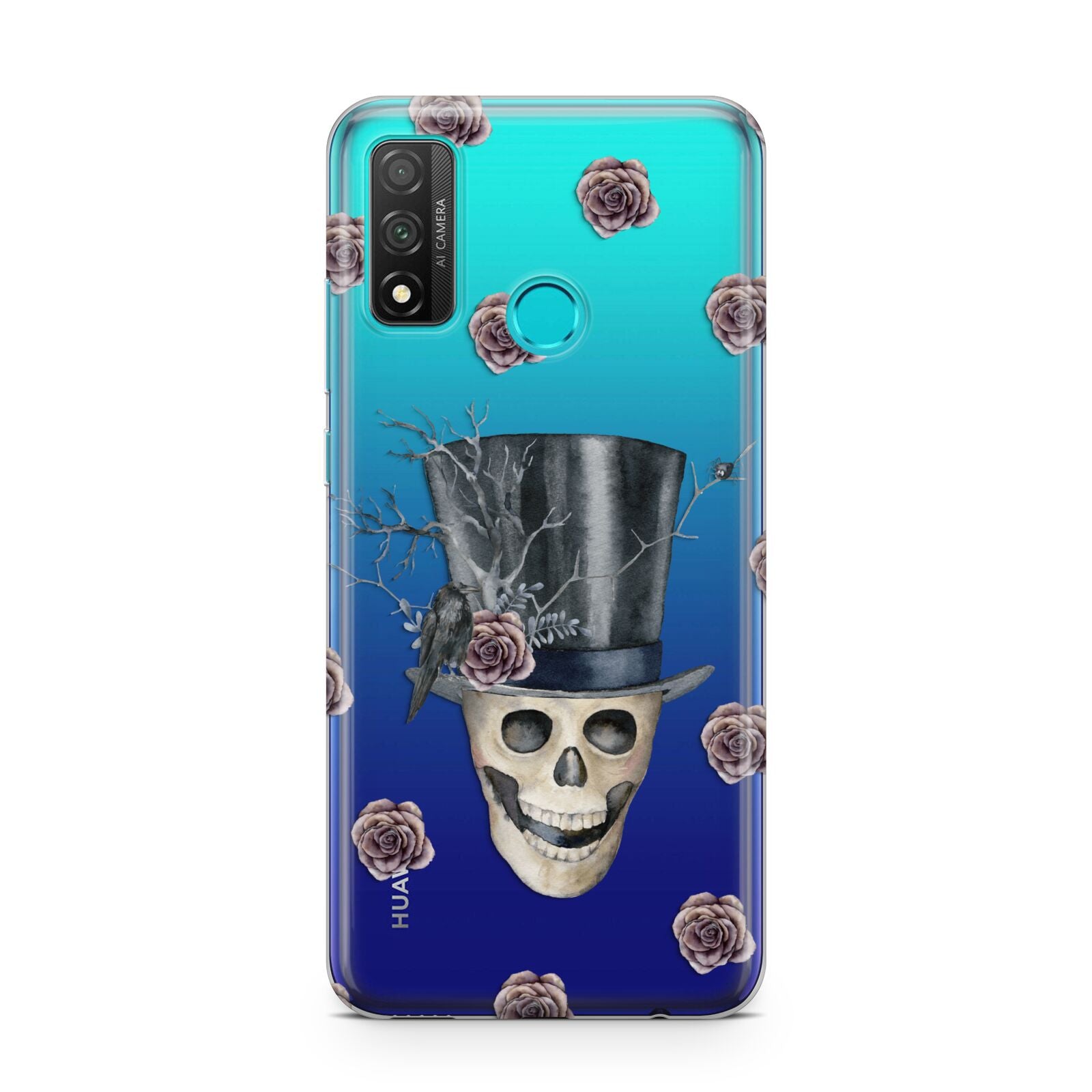 Top Hat Skull Huawei P Smart 2020