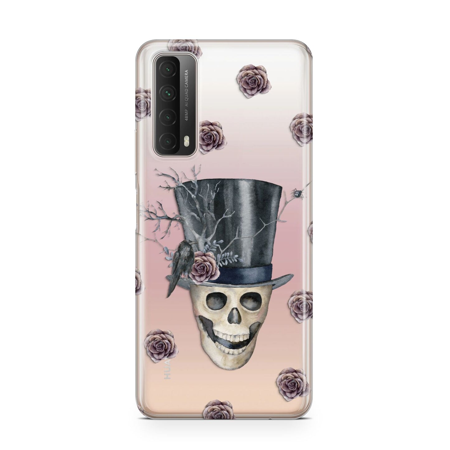 Top Hat Skull Huawei P Smart 2021