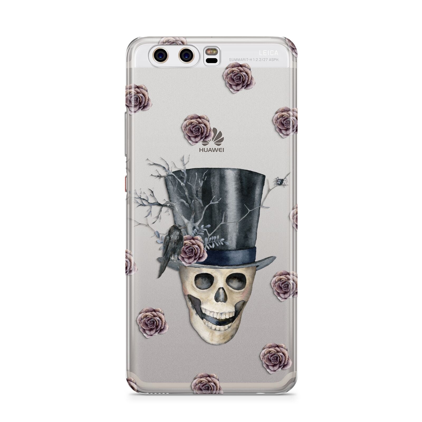 Top Hat Skull Huawei P10 Phone Case