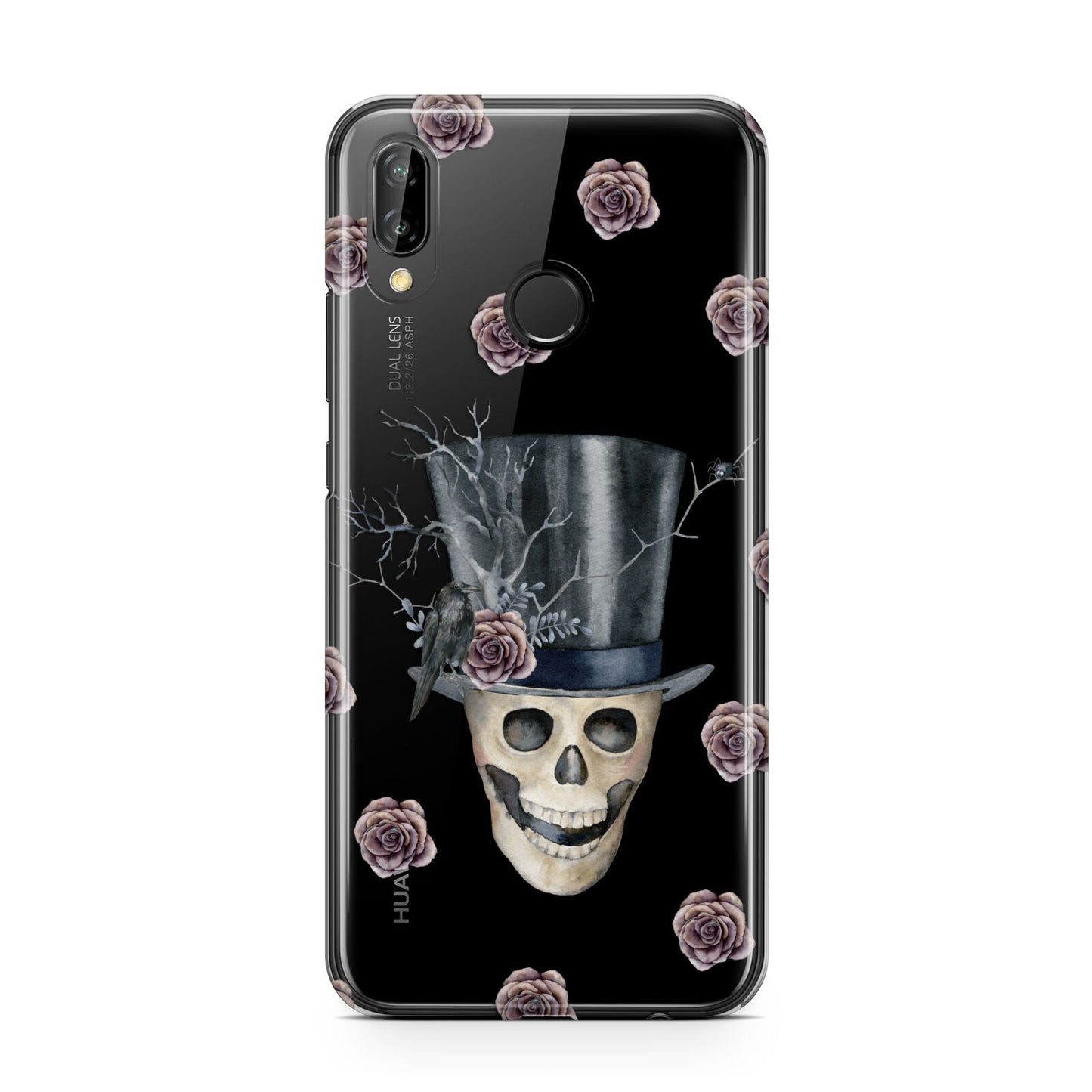 Top Hat Skull Huawei P20 Lite Phone Case