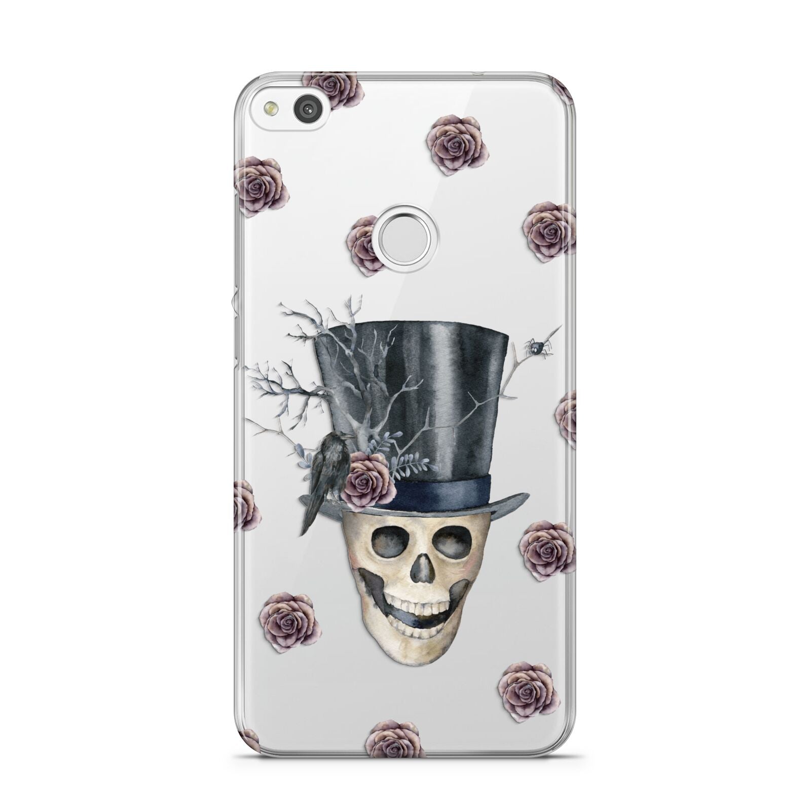 Top Hat Skull Huawei P8 Lite Case