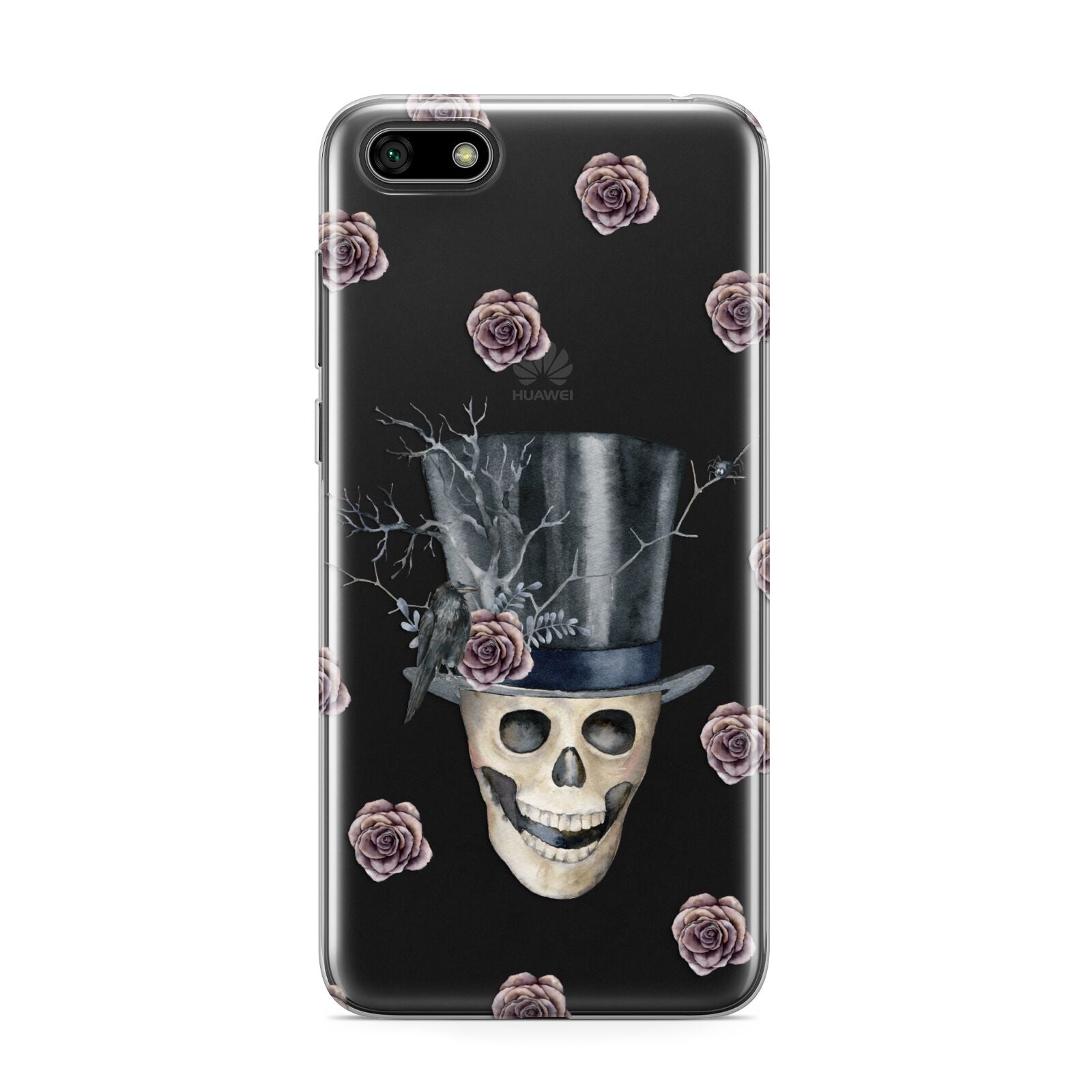 Top Hat Skull Huawei Y5 Prime 2018 Phone Case