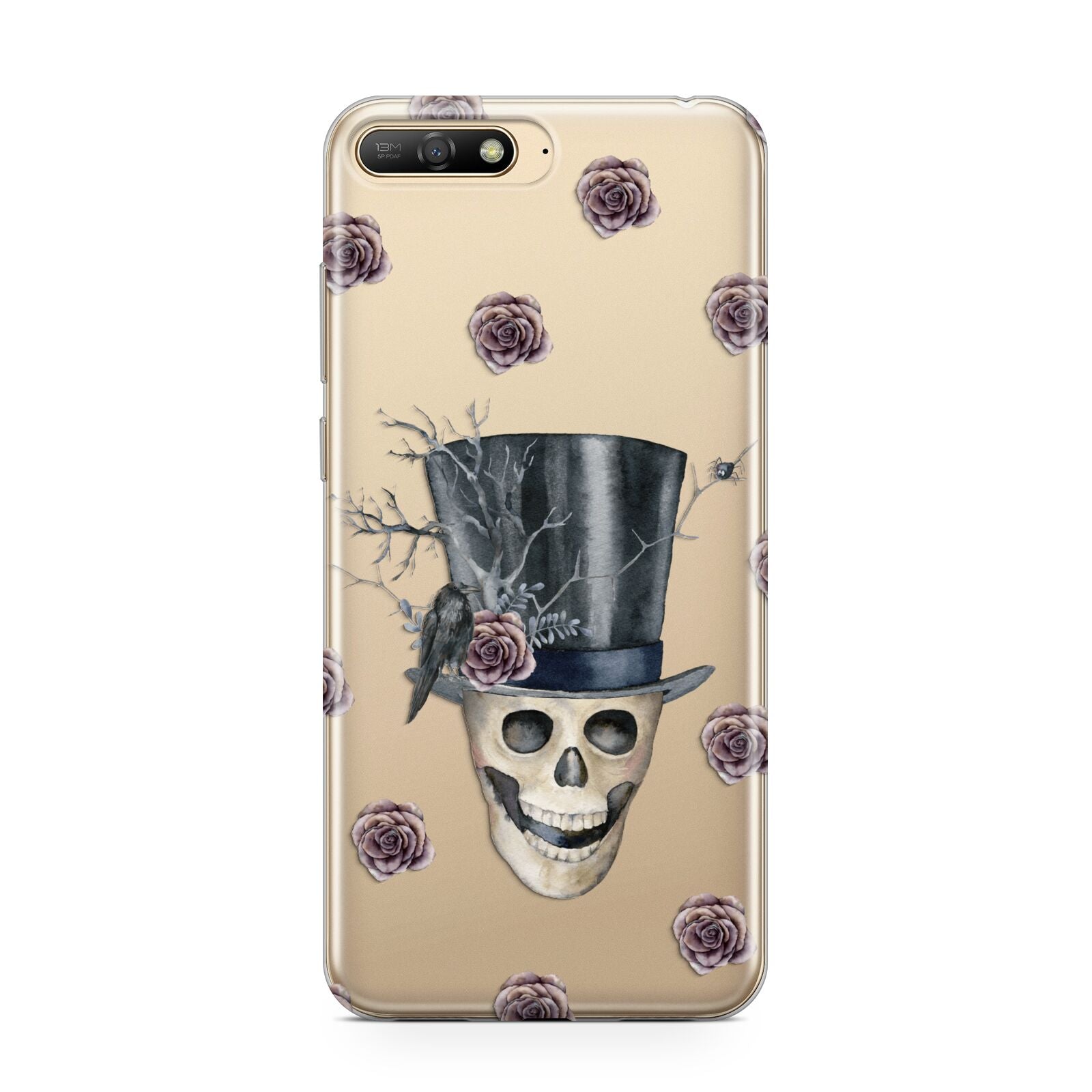 Top Hat Skull Huawei Y6 2018