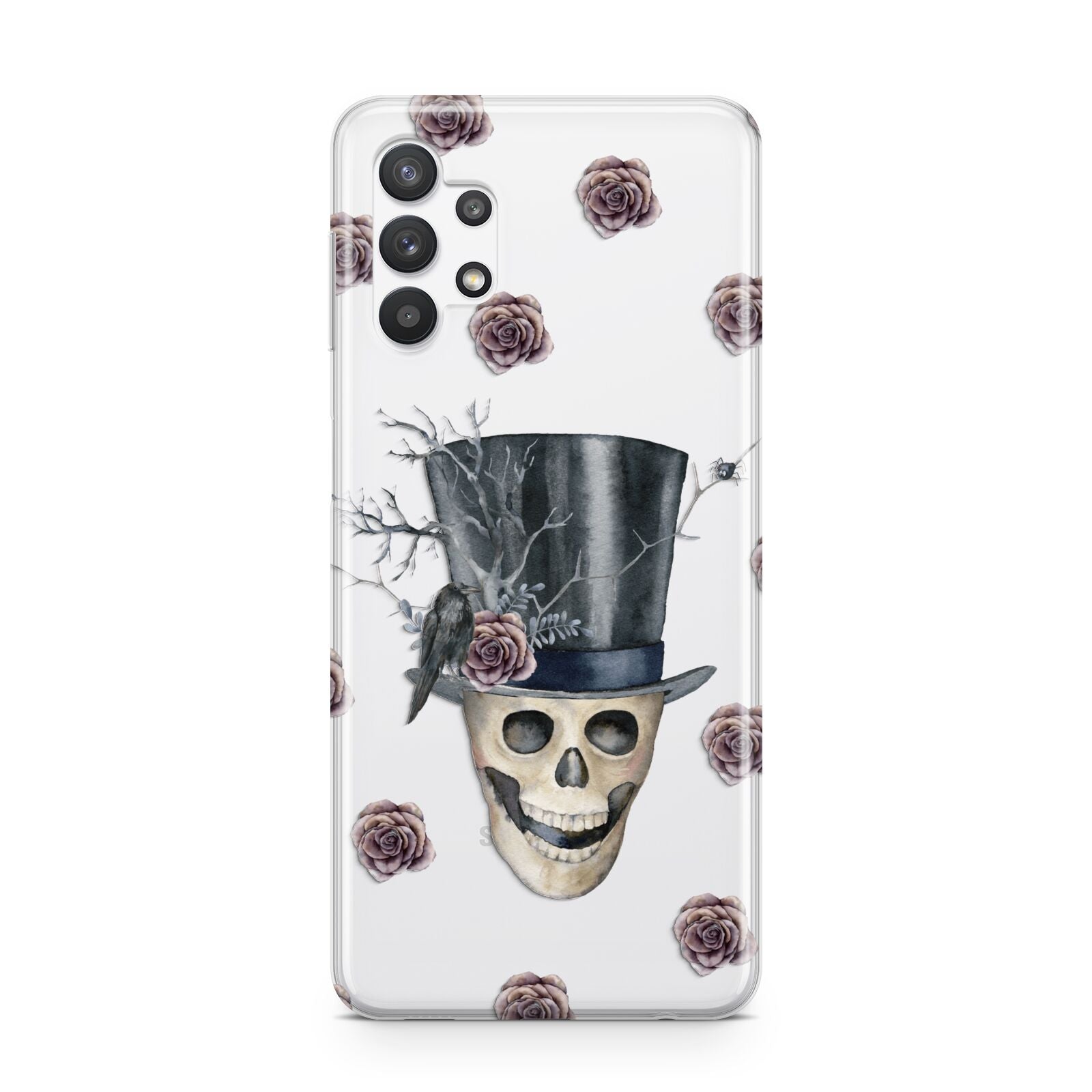 Top Hat Skull Samsung A32 5G Case