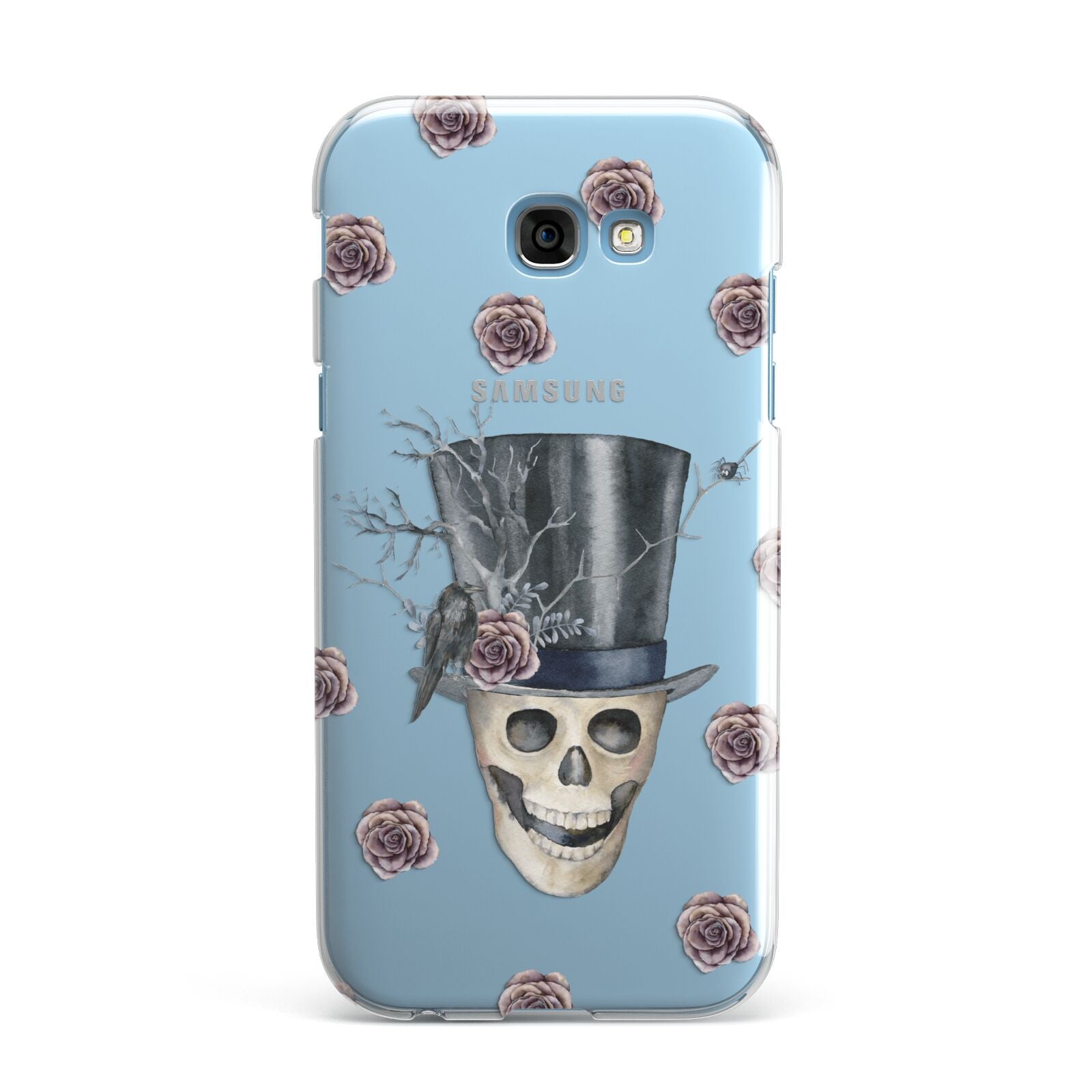 Top Hat Skull Samsung Galaxy A7 2017 Case