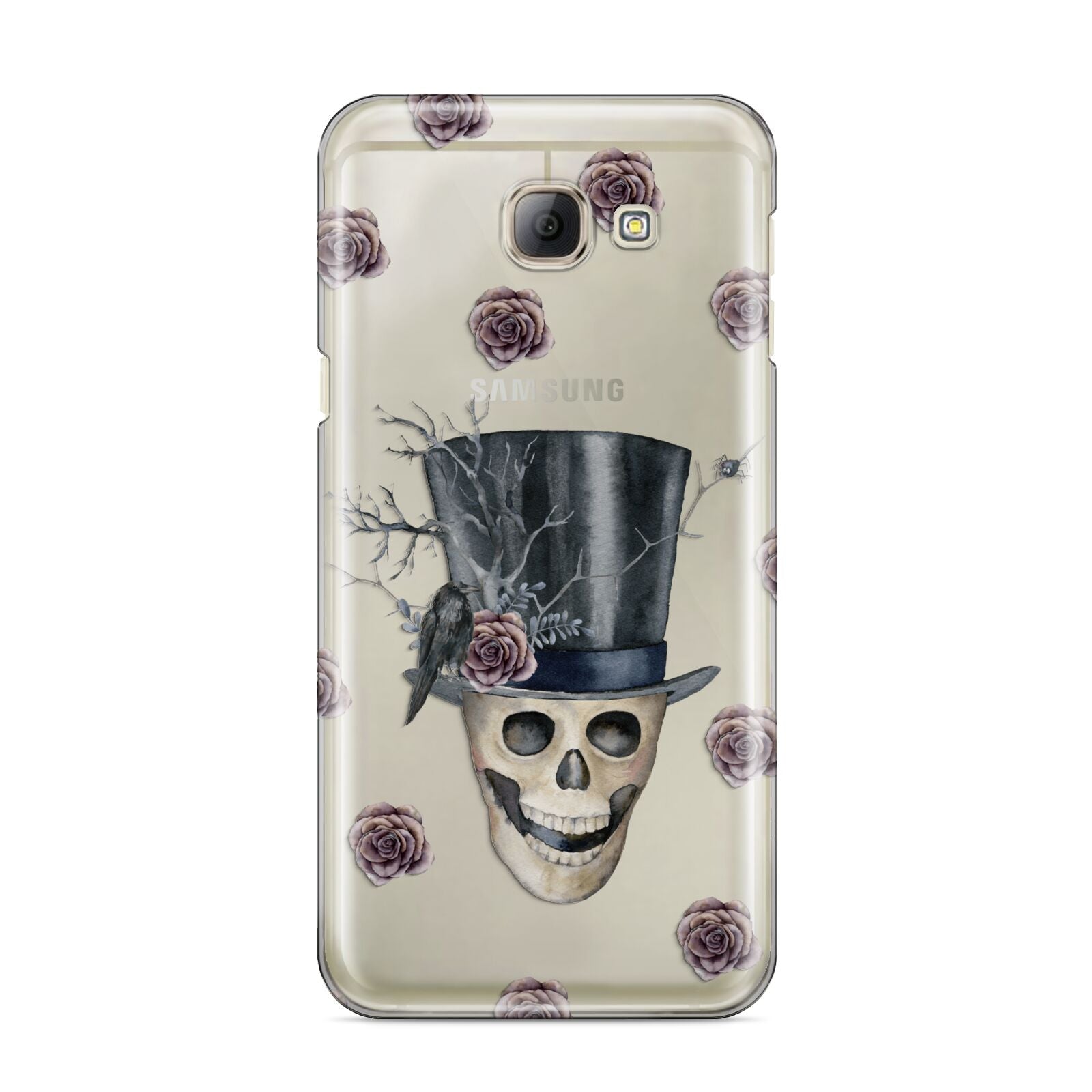 Top Hat Skull Samsung Galaxy A8 2016 Case