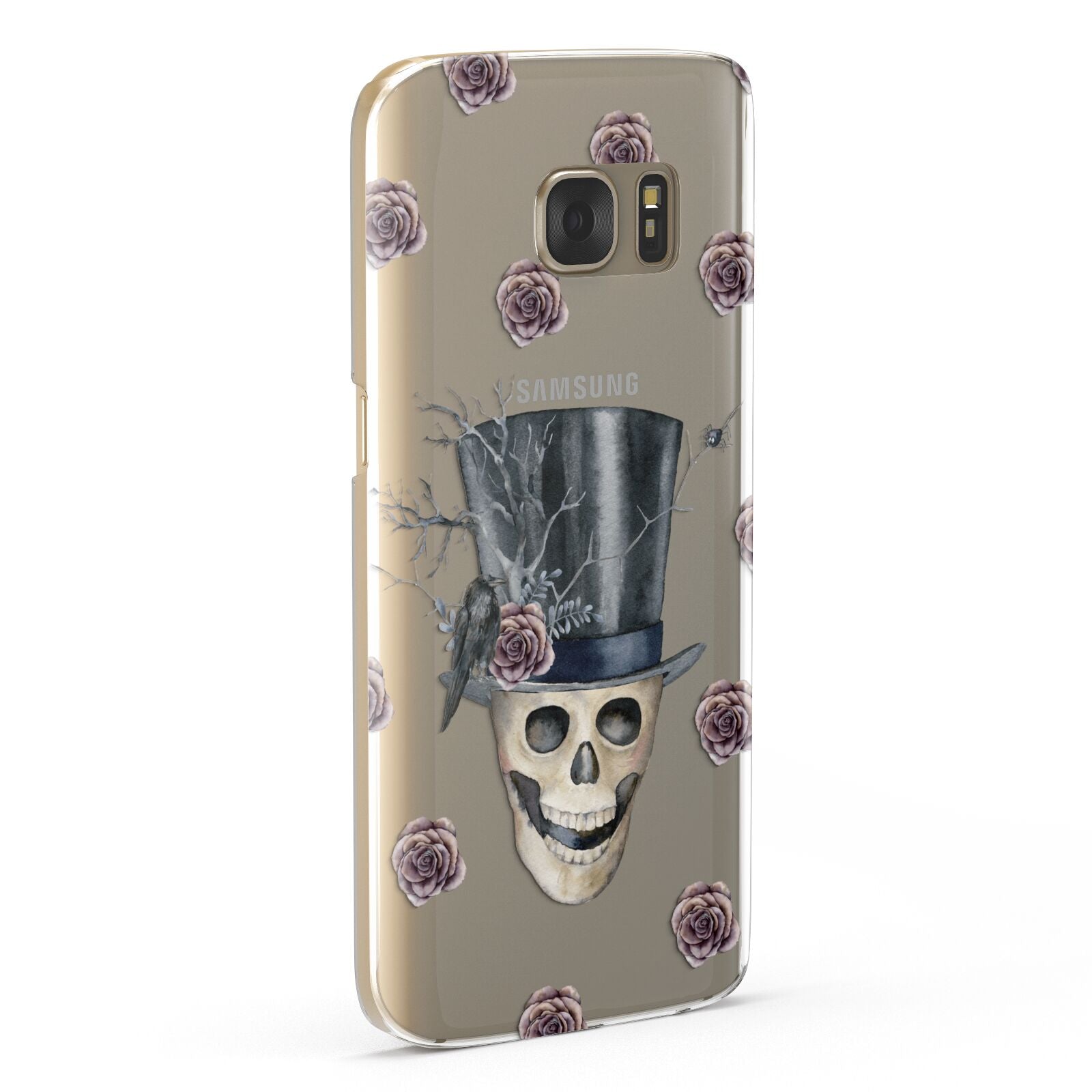 Top Hat Skull Samsung Galaxy Case Fourty Five Degrees