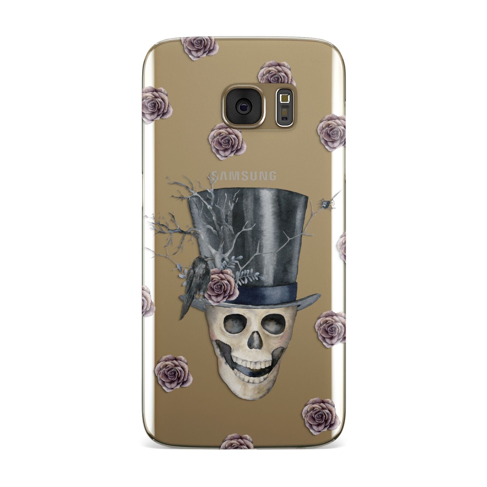 Top Hat Skull Samsung Galaxy Case