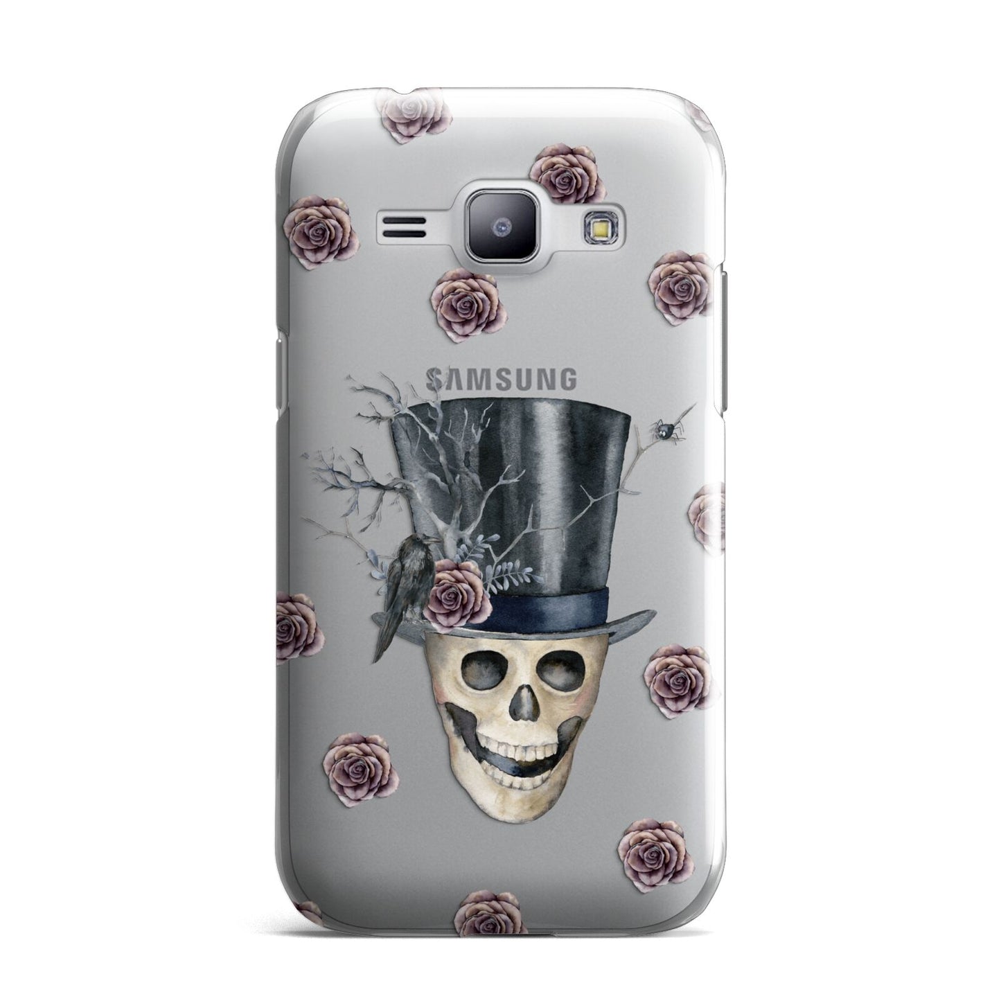 Top Hat Skull Samsung Galaxy J1 2015 Case