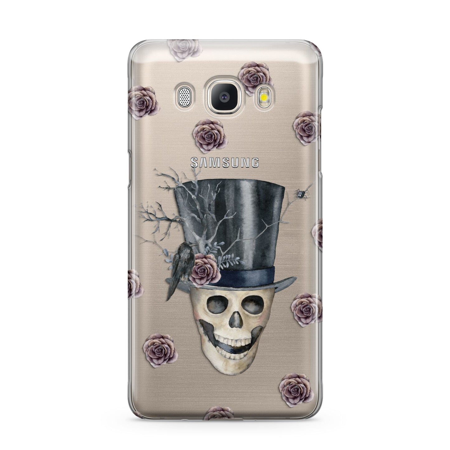 Top Hat Skull Samsung Galaxy J5 2016 Case