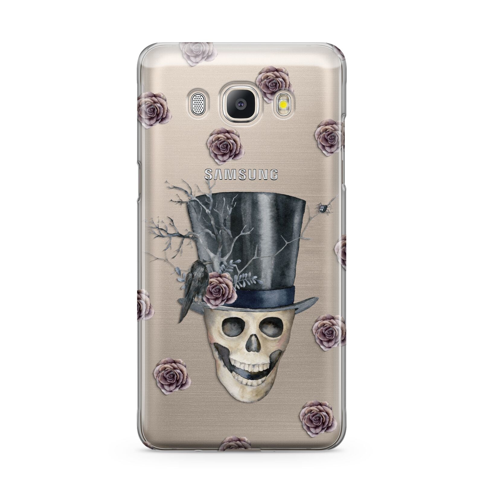 Top Hat Skull Samsung Galaxy J5 2016 Case