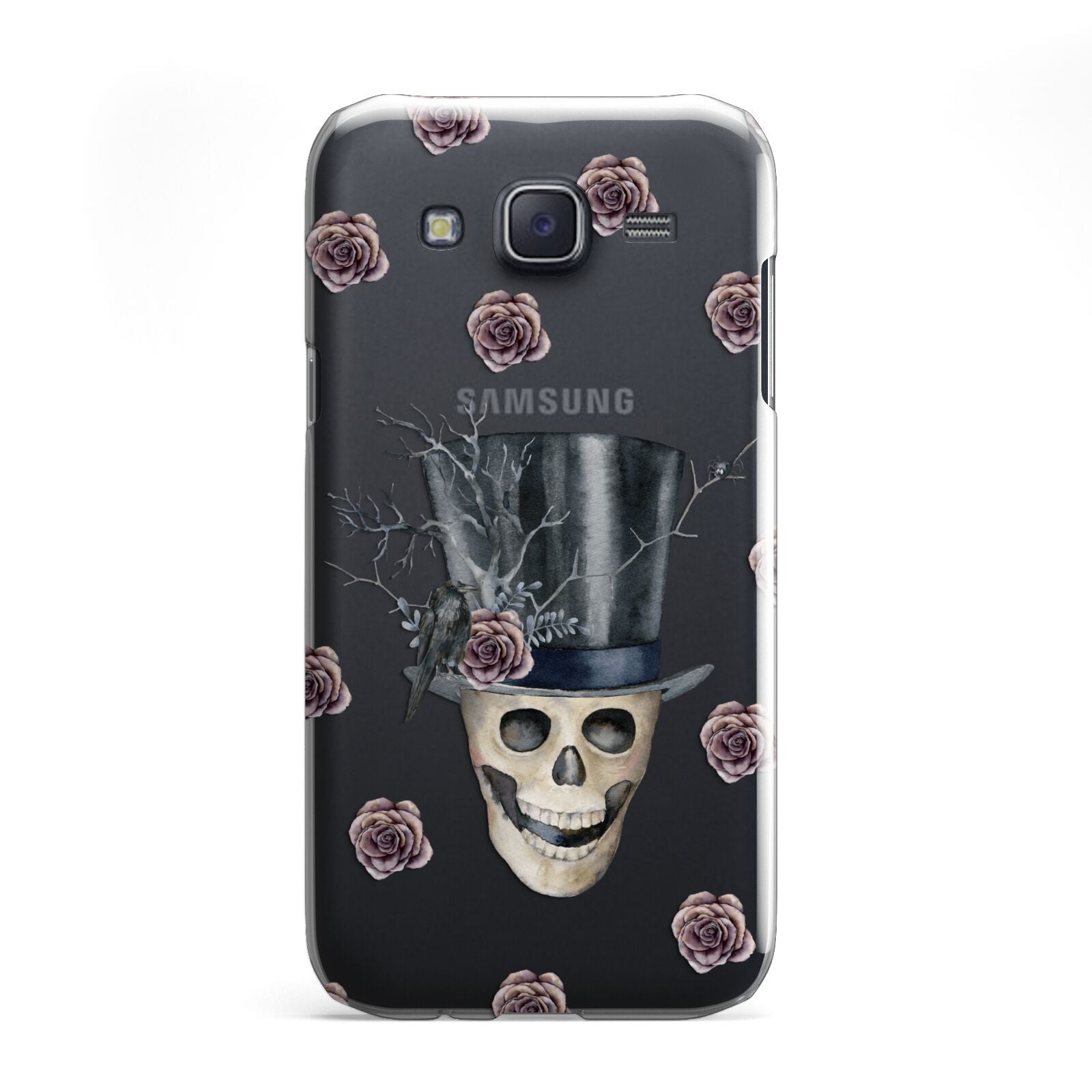 Top Hat Skull Samsung Galaxy J5 Case