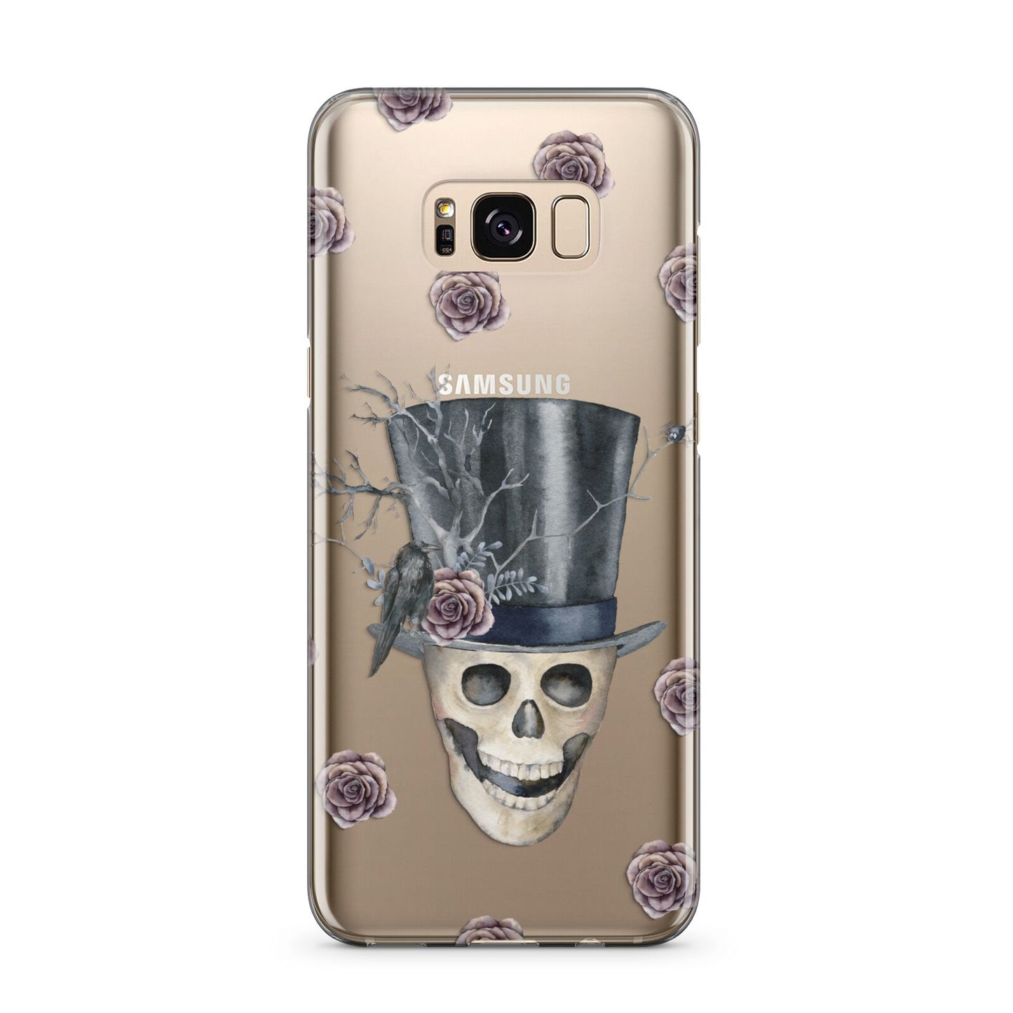 Top Hat Skull Samsung Galaxy S8 Plus Case