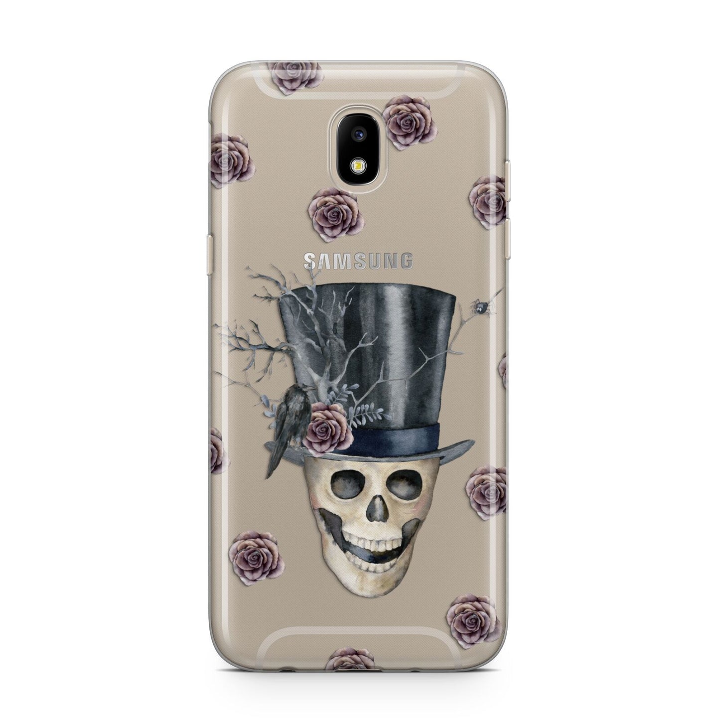 Top Hat Skull Samsung J5 2017 Case