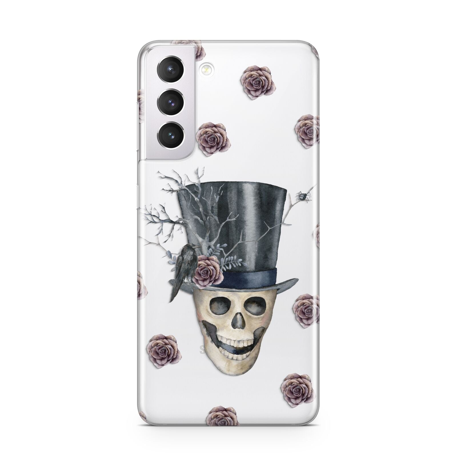 Top Hat Skull Samsung S21 Case