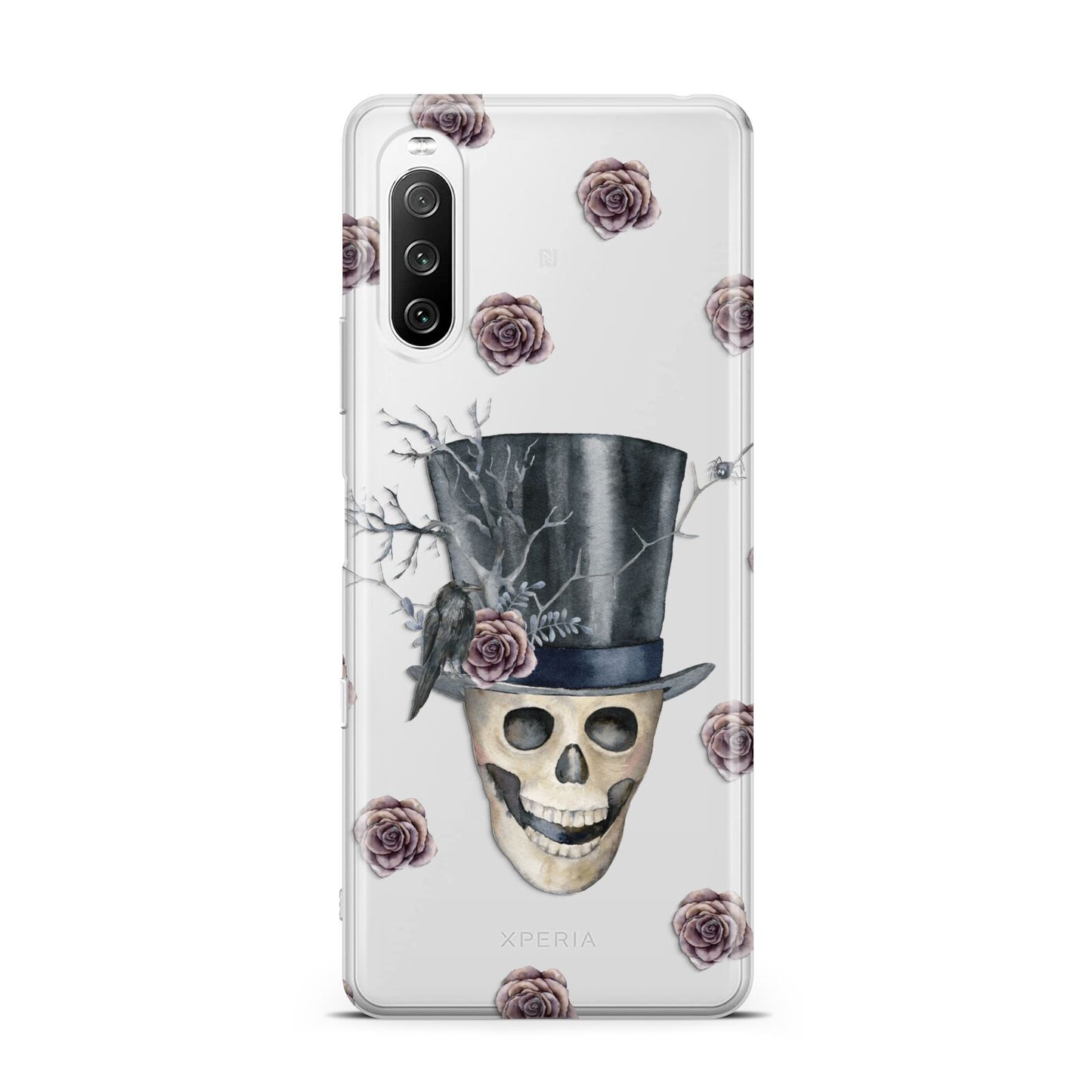 Top Hat Skull Sony Xperia 10 III Case