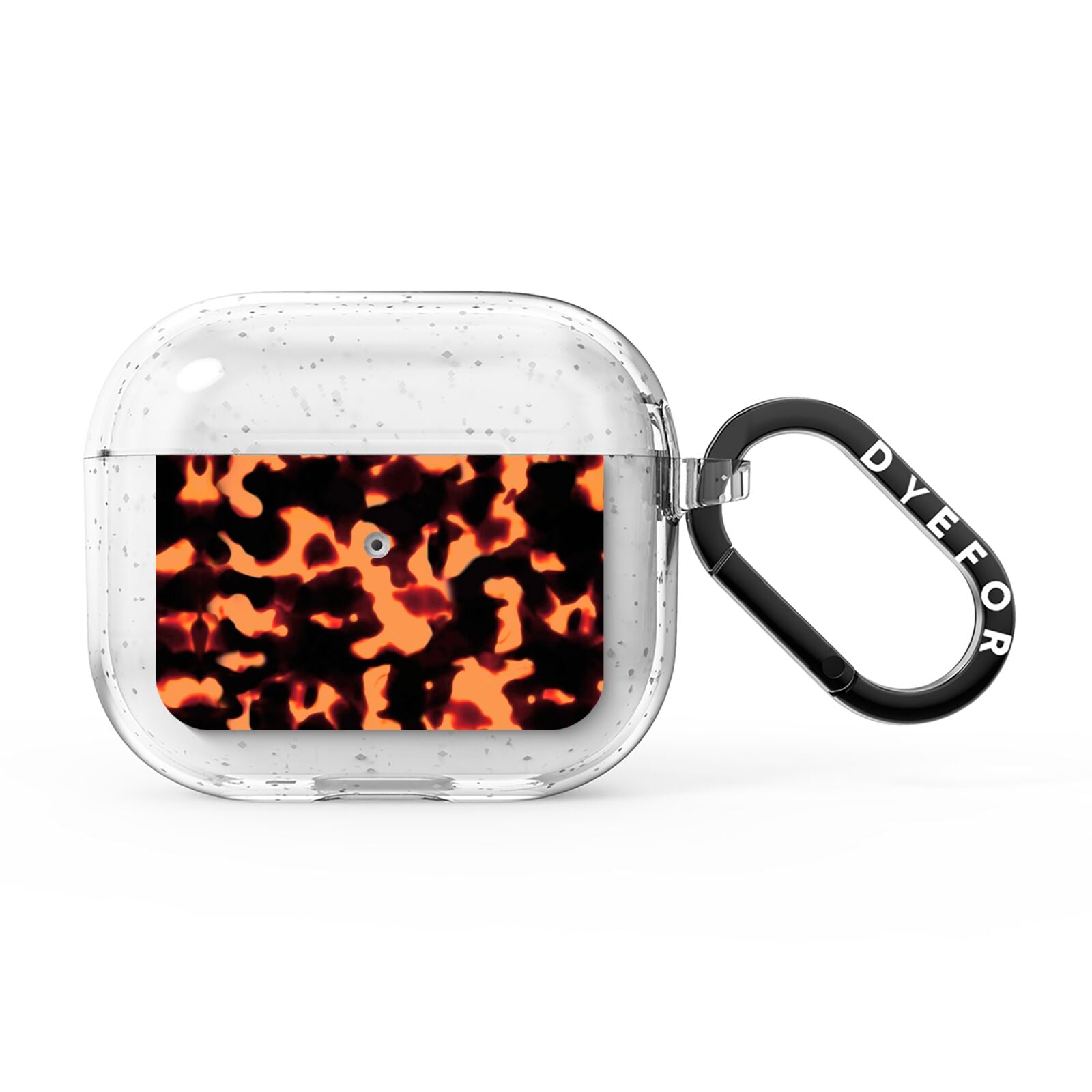 Tortoise Shell Pattern AirPods Glitter Case 3rd Gen