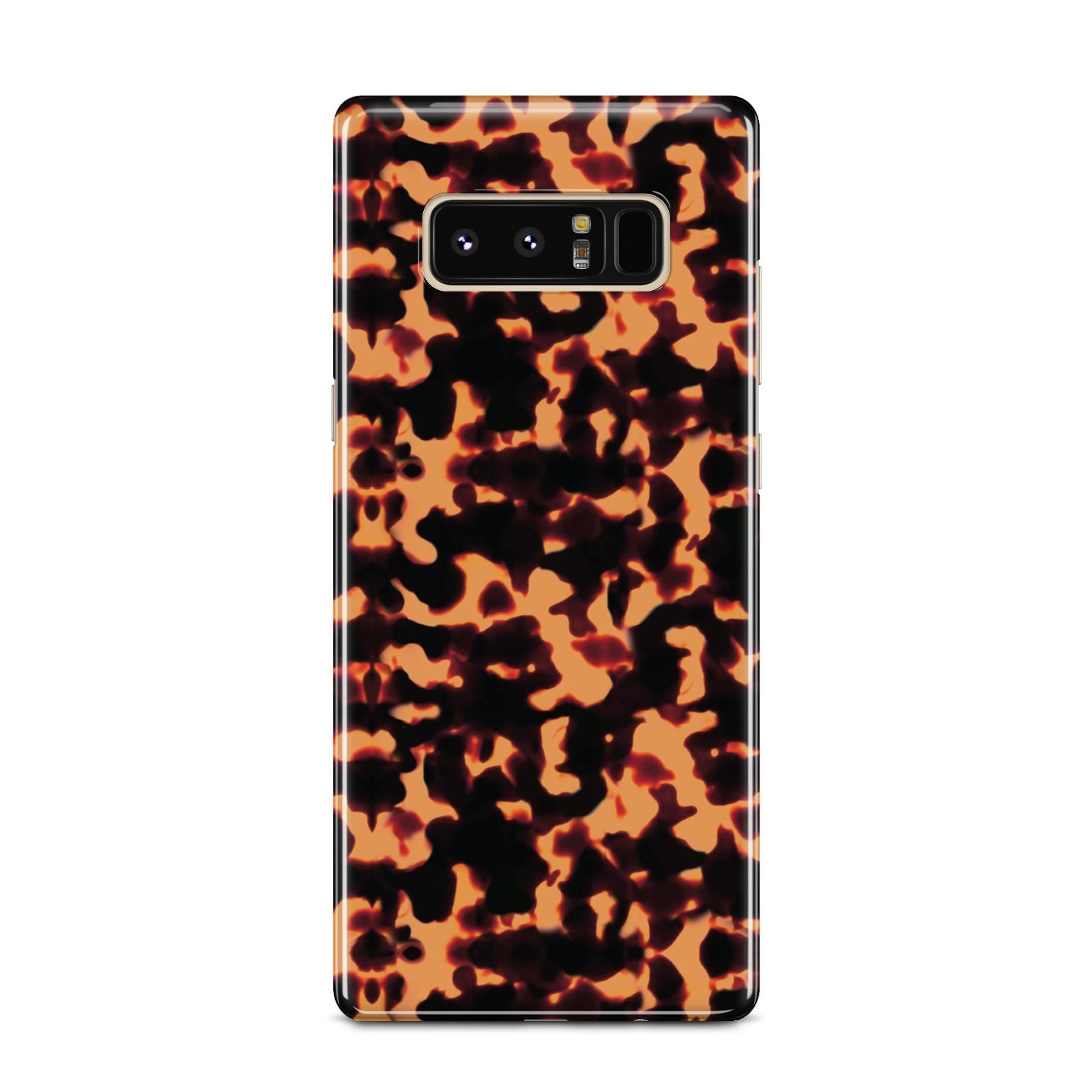 Tortoise Shell Pattern Samsung Galaxy Note 8 Case