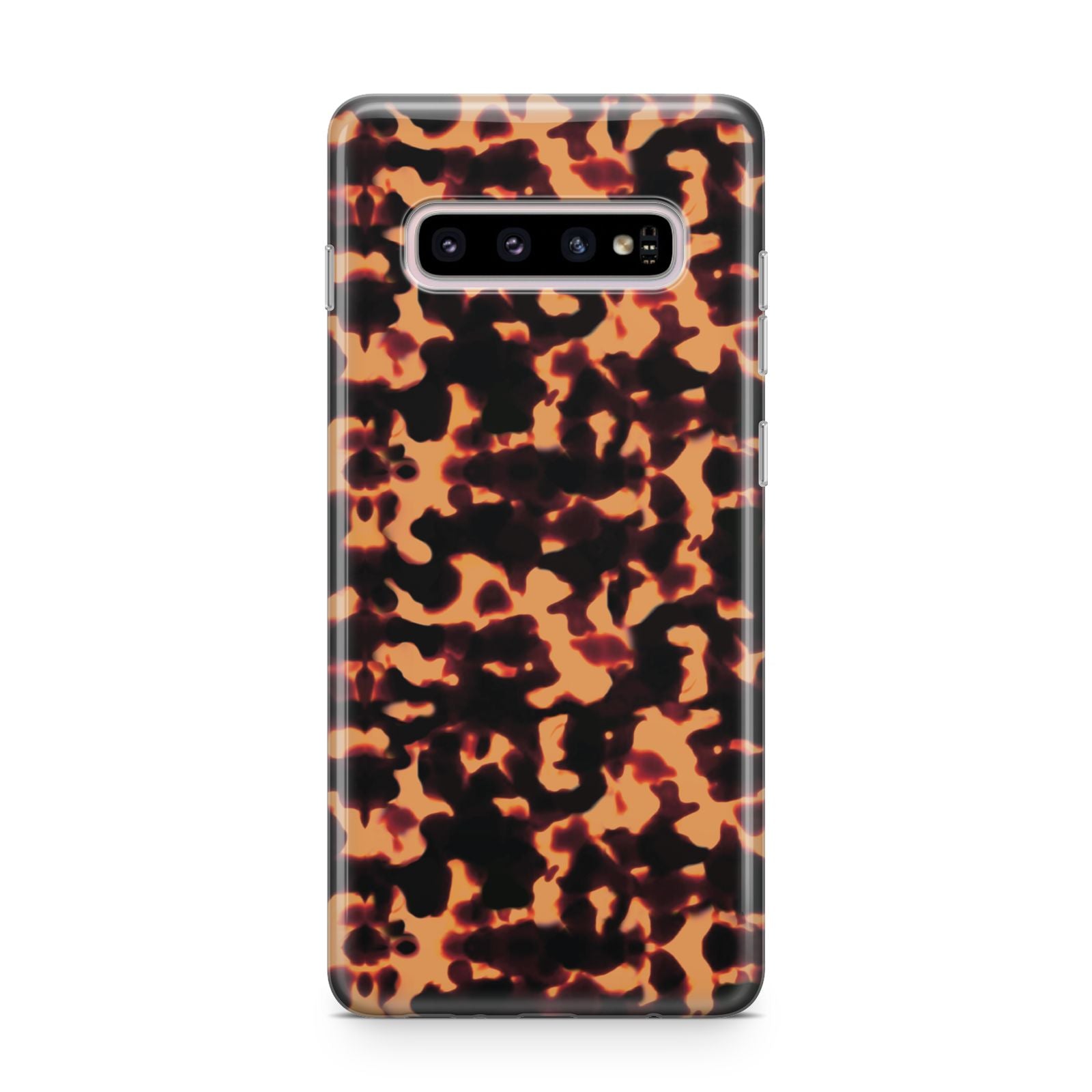 Tortoise Shell Pattern Samsung Galaxy S10 Plus Case