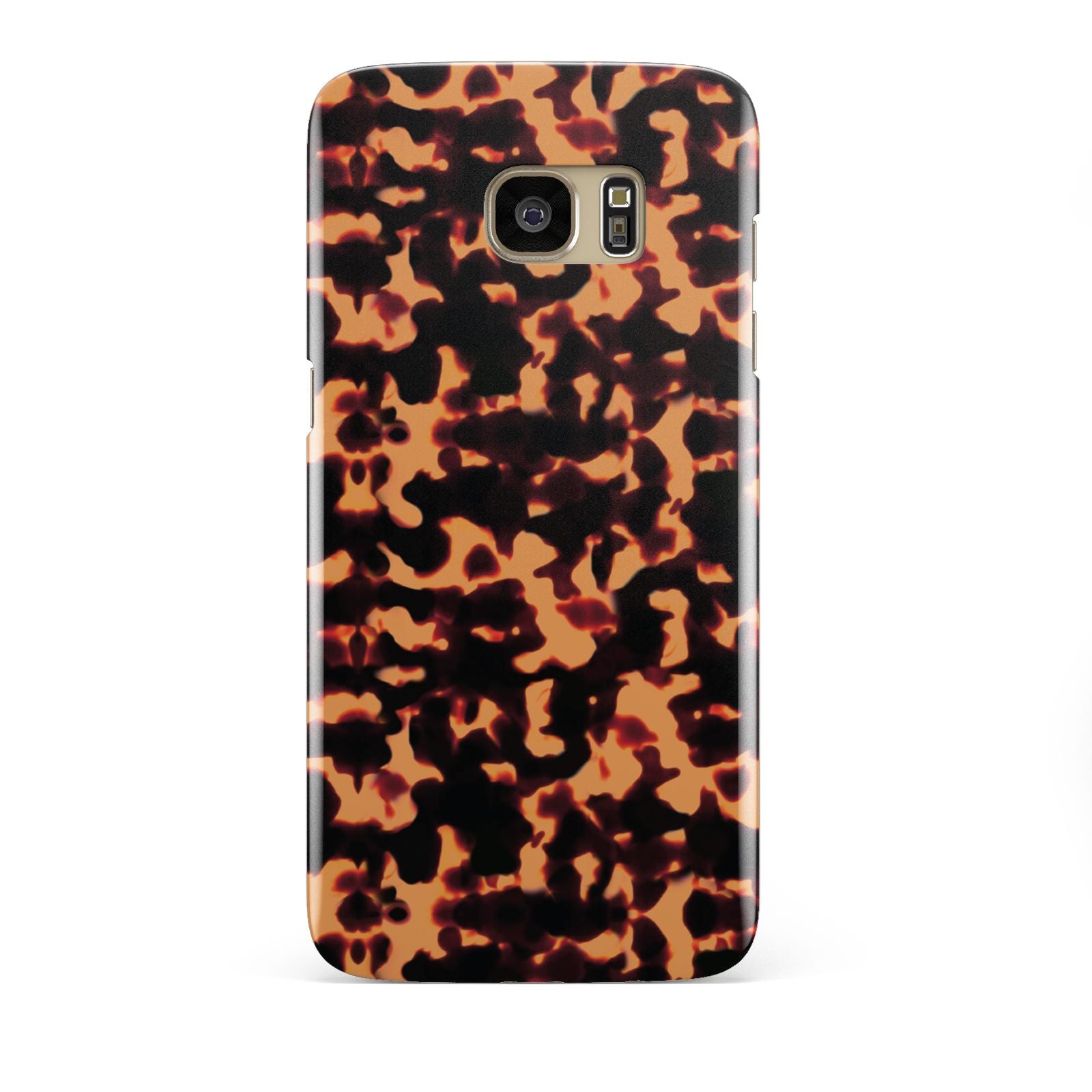 Tortoise Shell Pattern Samsung Galaxy S7 Edge Case