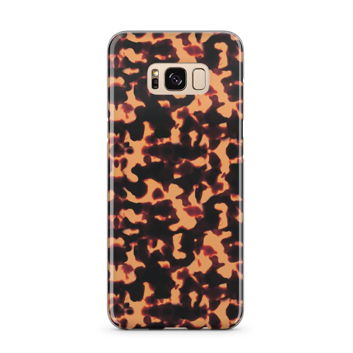 Tortoise Shell Pattern Samsung Galaxy S8 Plus Case