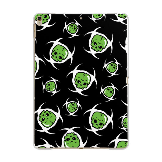 Toxic Skulls Apple iPad Gold Case