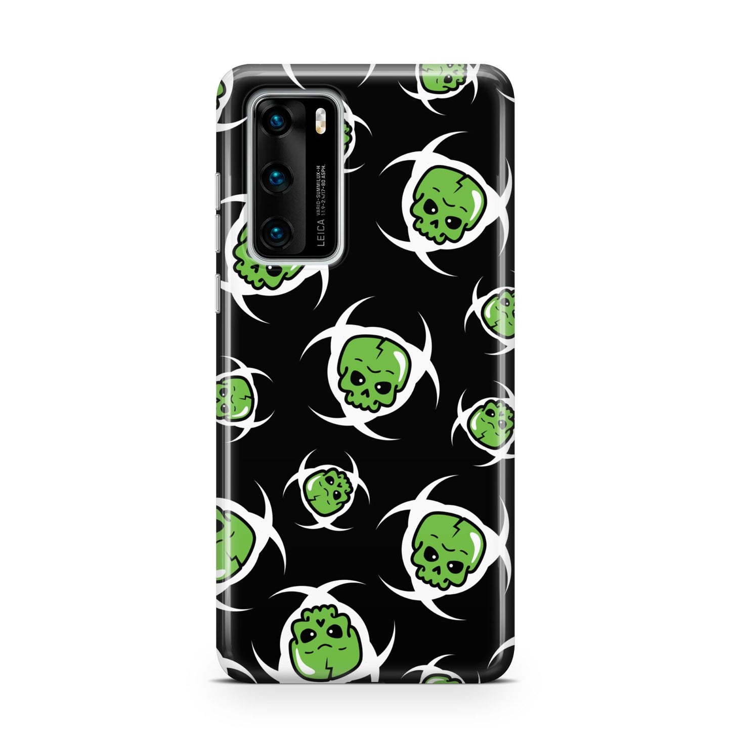 Toxic Skulls Huawei P40 Phone Case