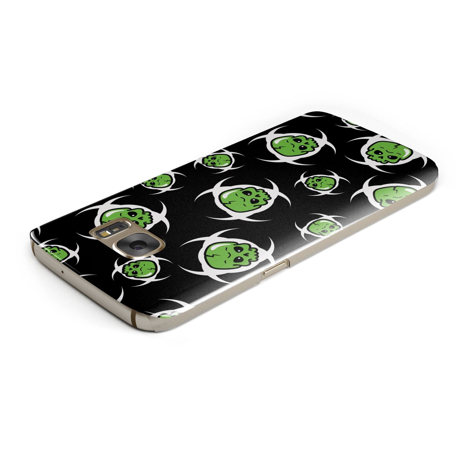 Toxic Skulls Samsung Galaxy Case Top Cutout