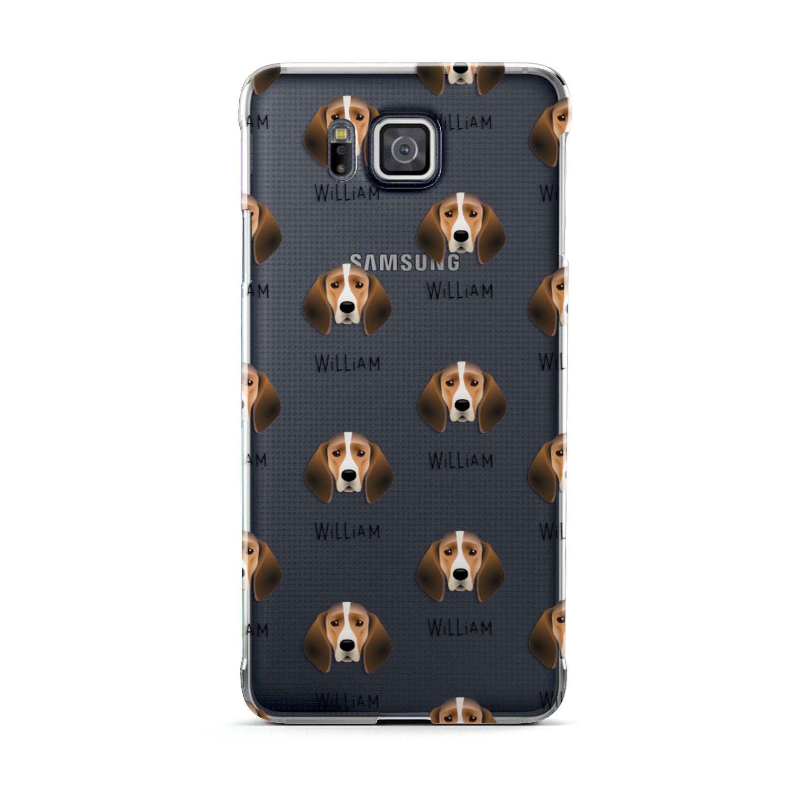 Trailhound Icon with Name Samsung Galaxy Alpha Case