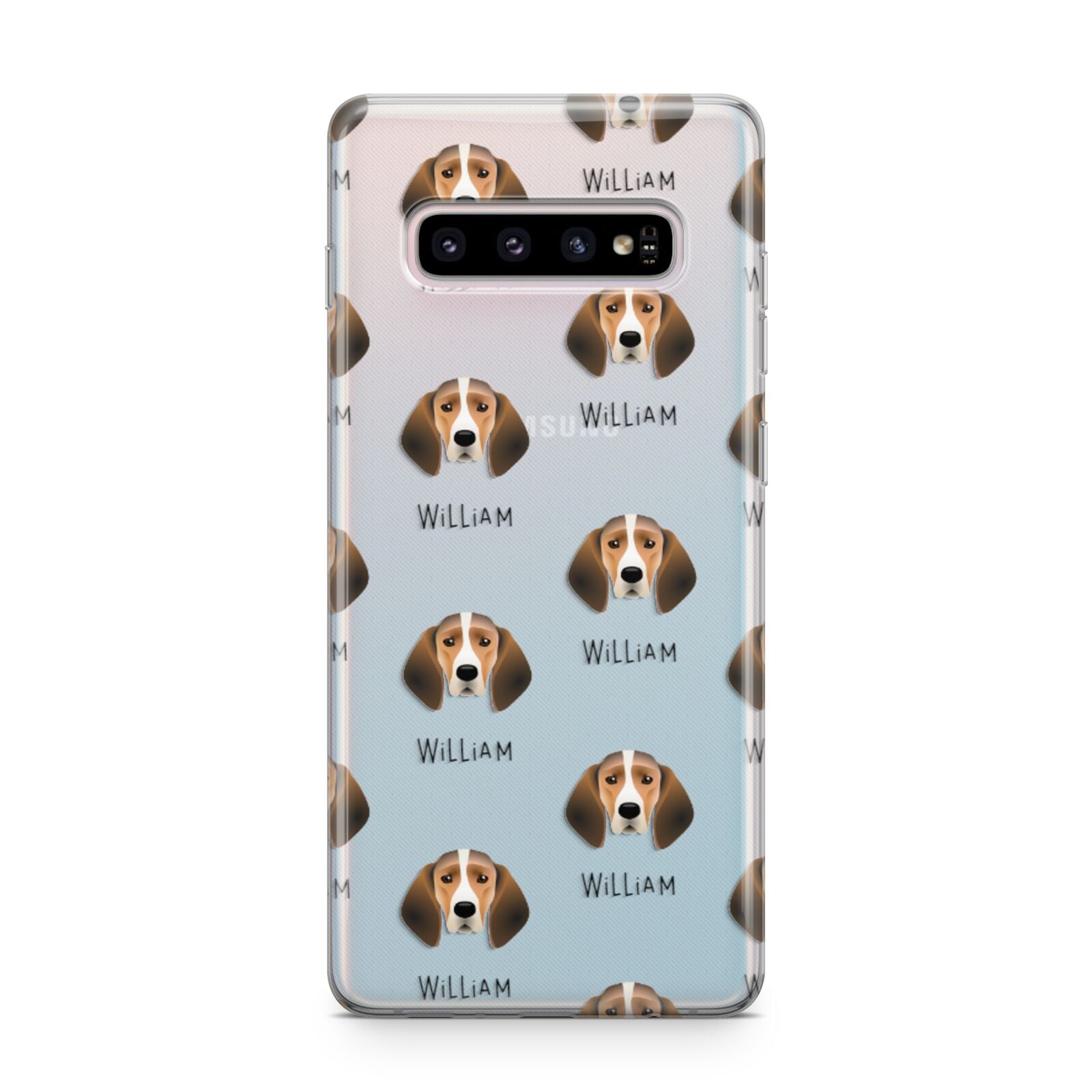 Trailhound Icon with Name Samsung Galaxy S10 Plus Case