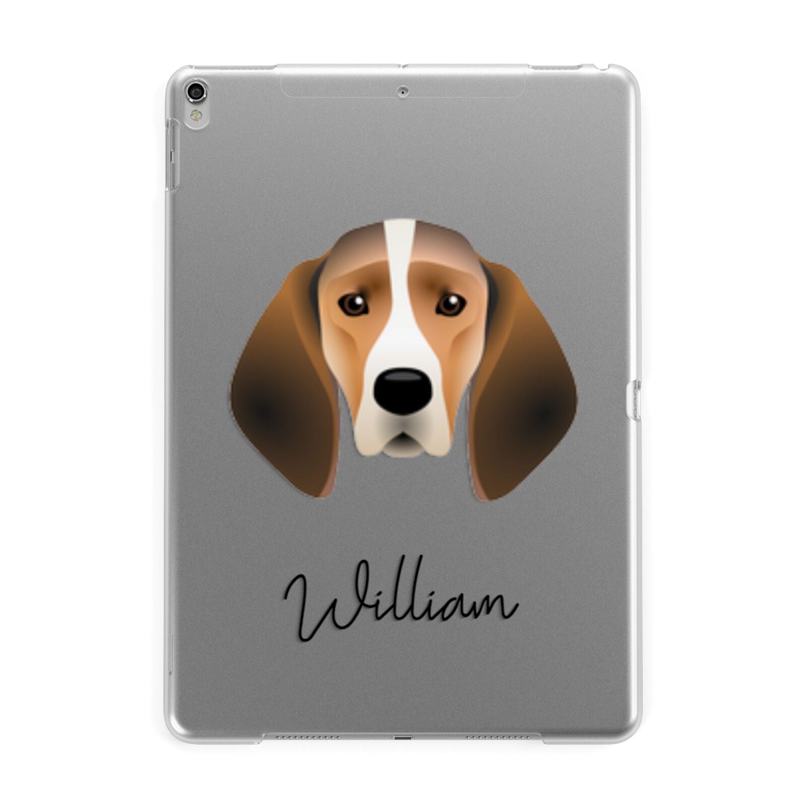 Trailhound Personalised Apple iPad Silver Case