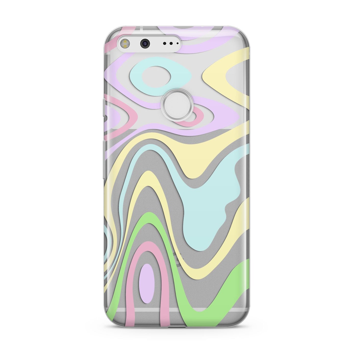 Transparent Swirl Google Pixel Case