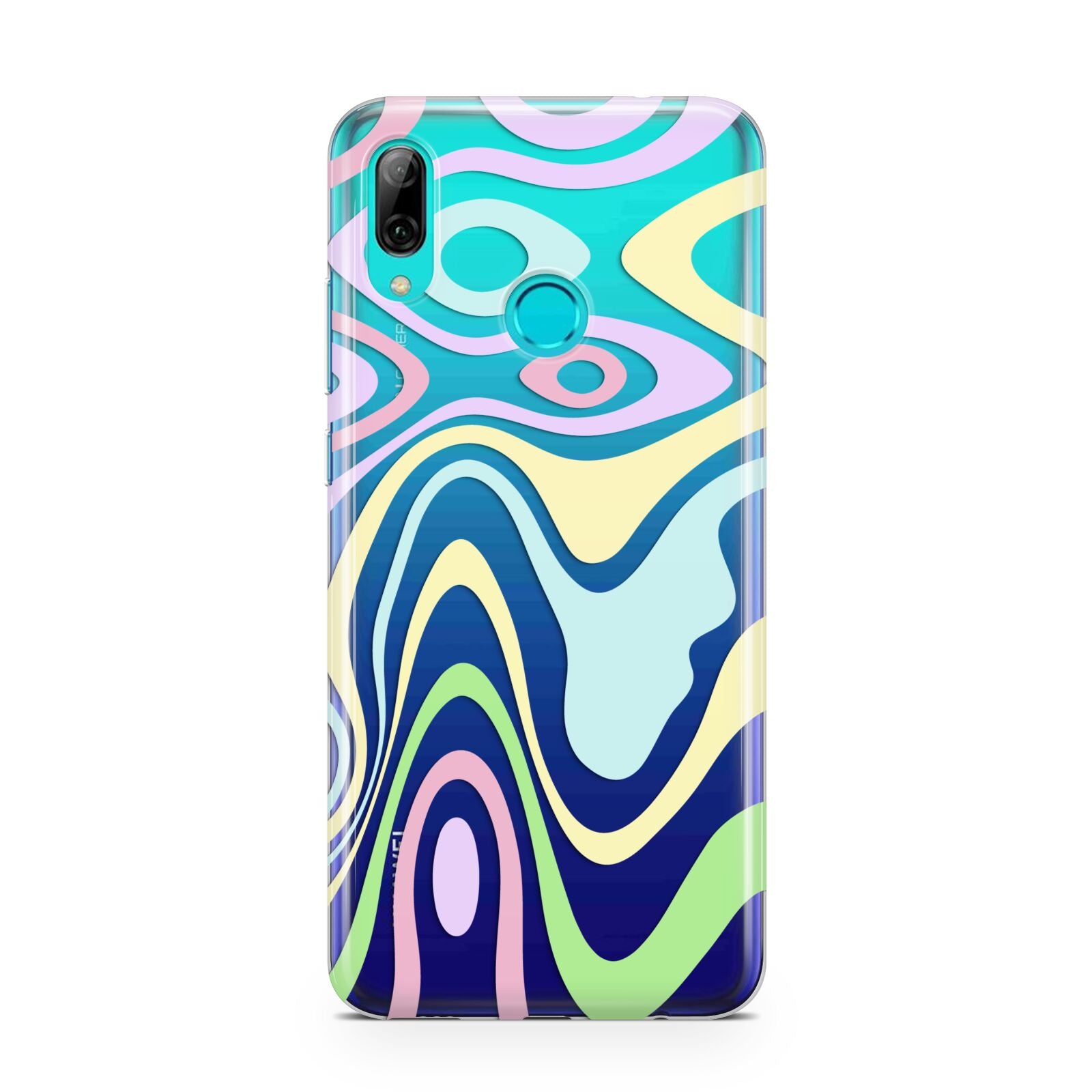 Transparent Swirl Huawei P Smart 2019 Case